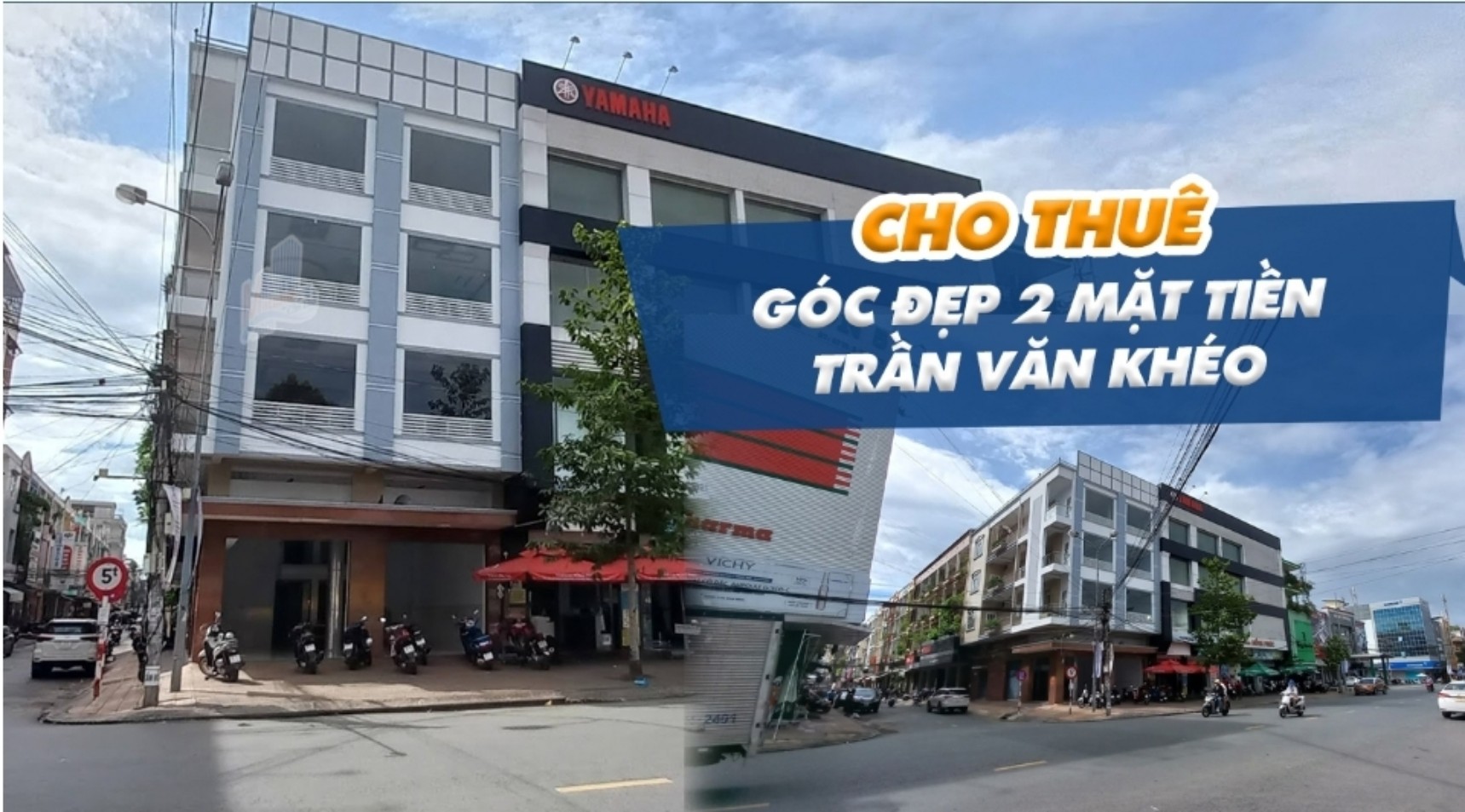 CHO THUÊ MẶT TIỀN NGANG 14M ĐƯỜNG TRẦN VĂN KHÉO