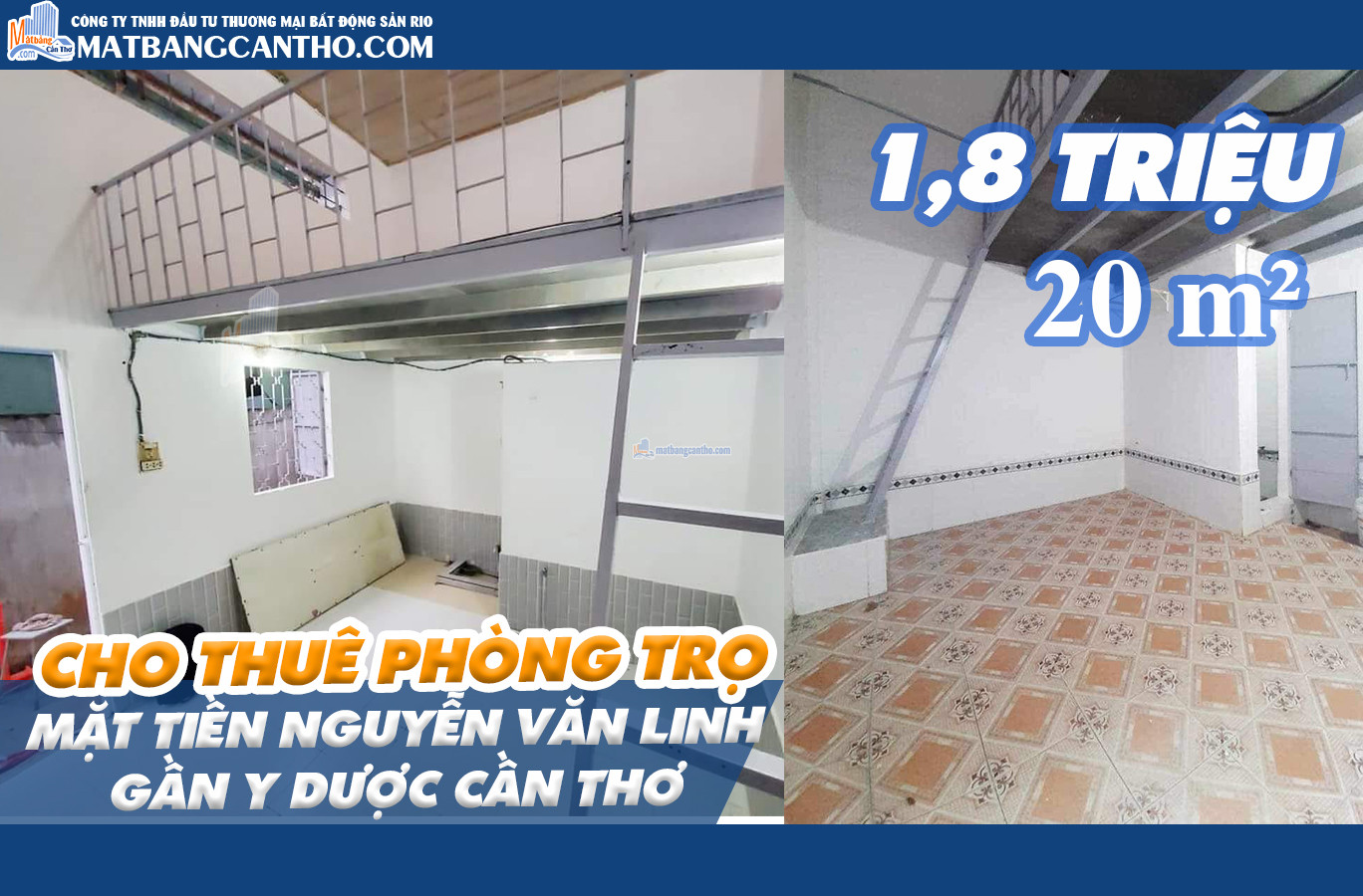 CHO THUÊ PHÒNG TRỌ SINH VIÊN GẦN ĐẠI HỌC Y DƯỢC CẦN THƠ- 1,8 TRIỆU