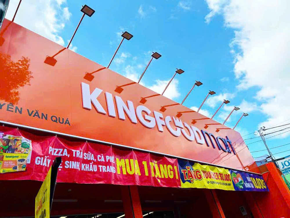 Mặt bằng siêu thị Kingfood Mart tại TP.HCM – mặt tiền rộng, vị trí đẹp
