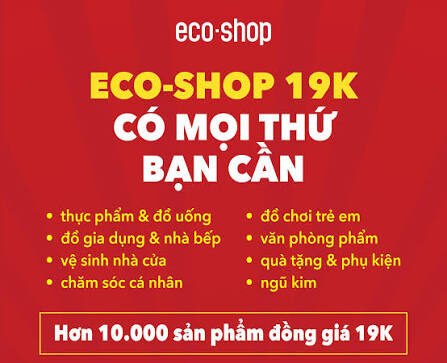 Cửa hàng Eco-shop khai trương